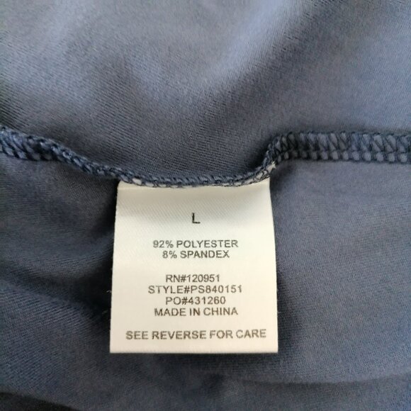 NWT Vintage Pink Rose Womens Blue Bell Sleeve Boho Tunic Mini Dress Size Large - Picture 6 of 7